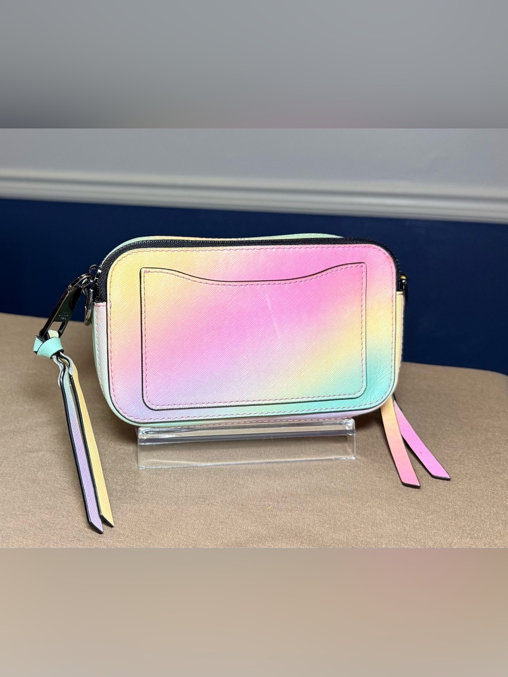 Marc Jacobs Snapshot Crossbody in Pink, Yellow, Mint, Lavender | Rare Colorway - Picture 3 of 11